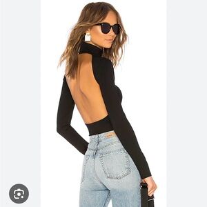 LPA back cutout body suit